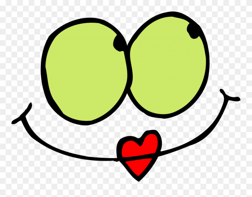 Clipart Smile Eye - Cartoon Blink Eyes Clip Art - Png Download