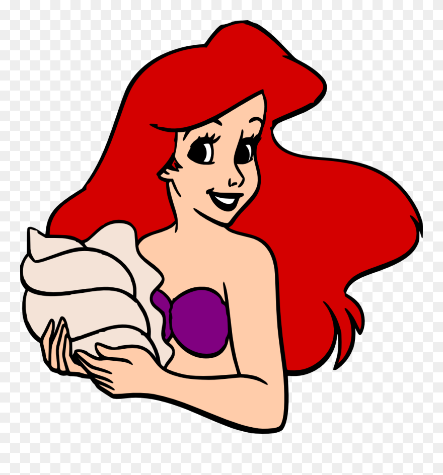 Ariel Coloring Pages Clipart