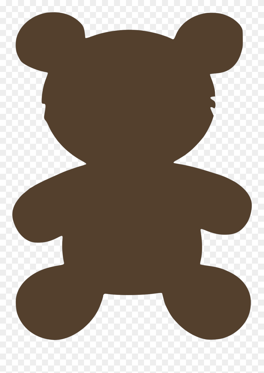 Teddy Bear Clipart Svg - Png Download