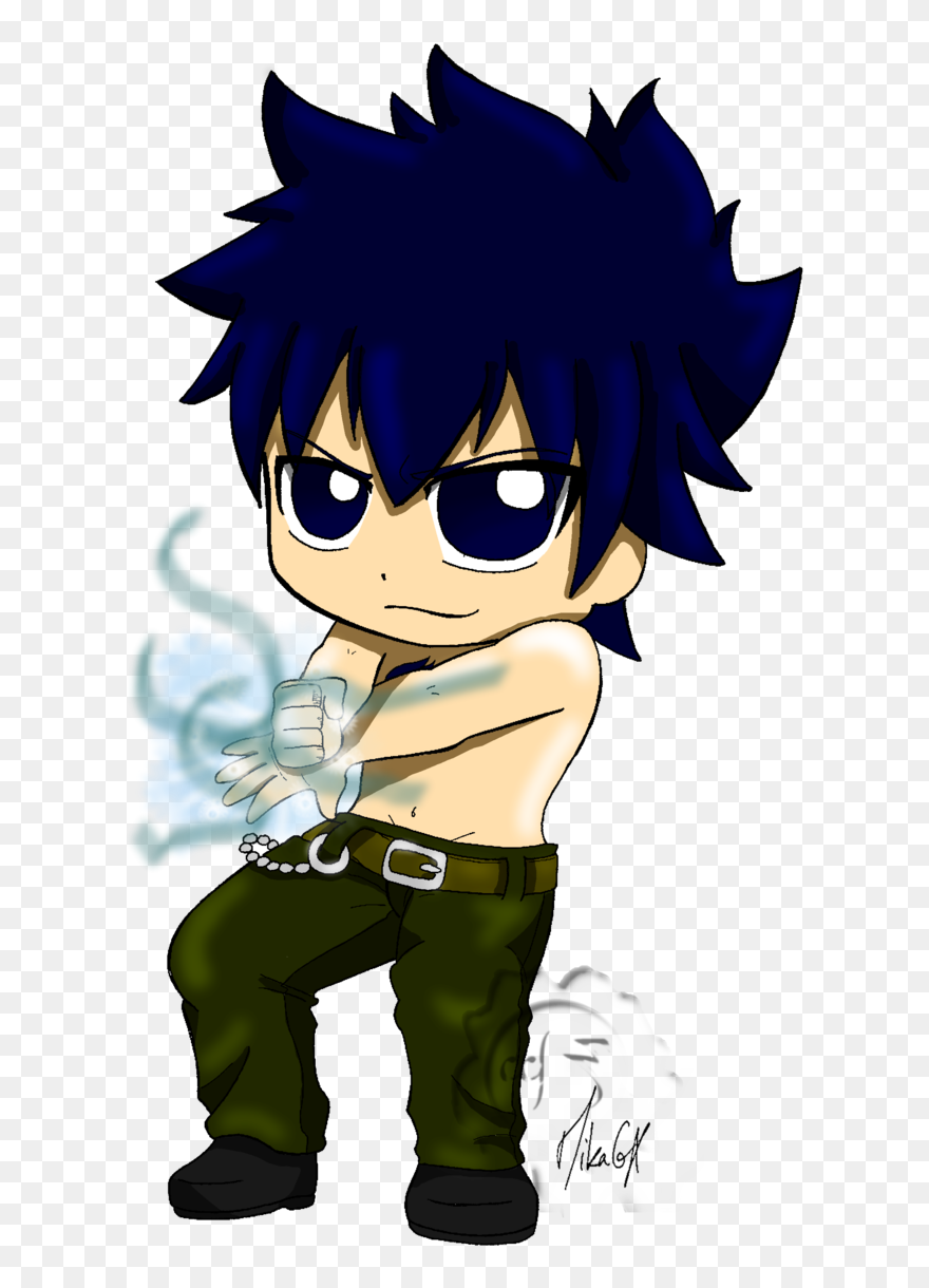 Transparent Fairy Tales Clipart - Gray Fullbuster Chibi - Png Download