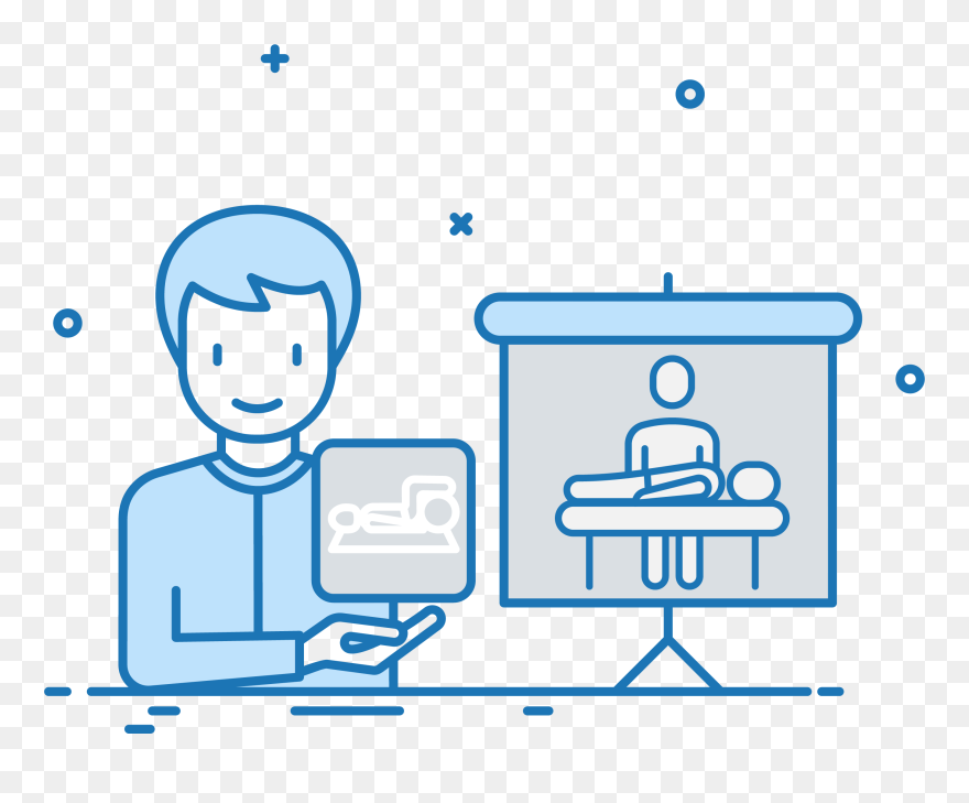 An Icon For Physiotherapy Insurance Coverage - Cartoon Clipart