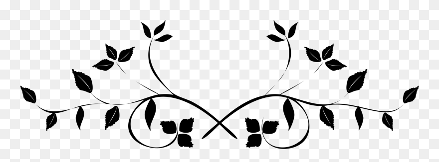 Art,monochrome Photography,carnivoran - Wedding Flower Clipart Black And White - Png Download