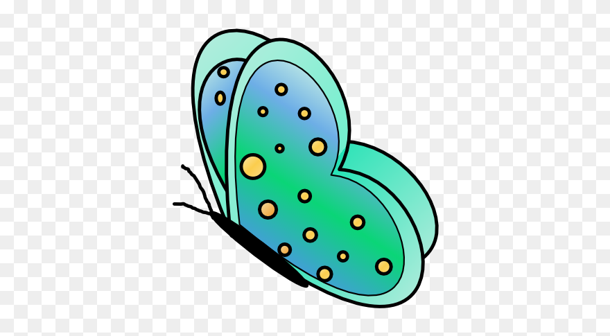 Cartoon Butterfly Clip Art - Png Download
