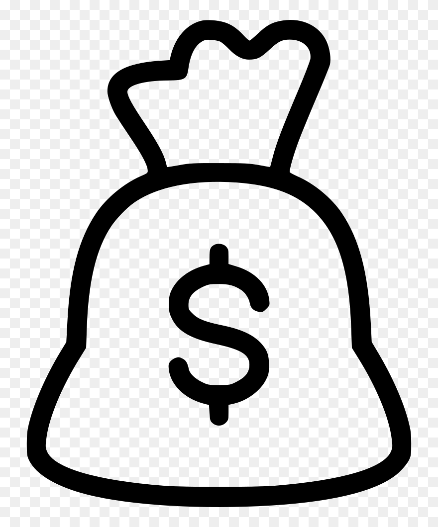 Money Bag Vector Png Clipart