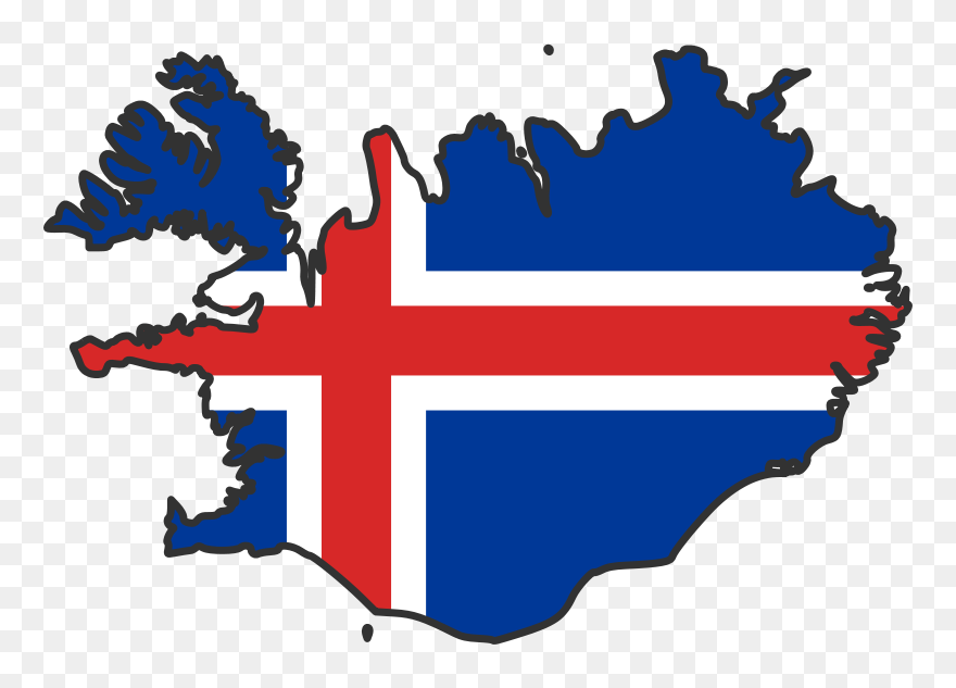 Iceland Flag Clipart