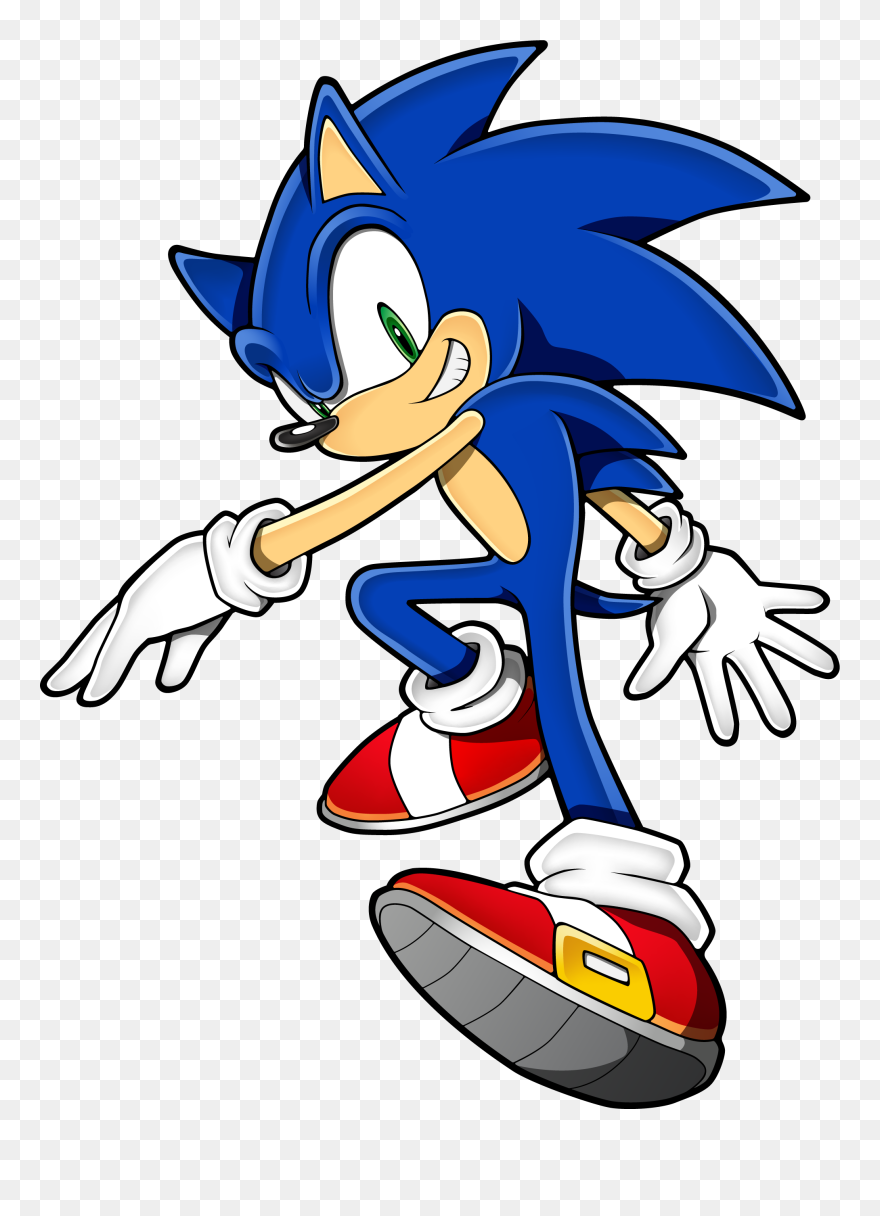 Sonic Channel Png Transparent - Yuji Uekawa Sonic Art Clipart