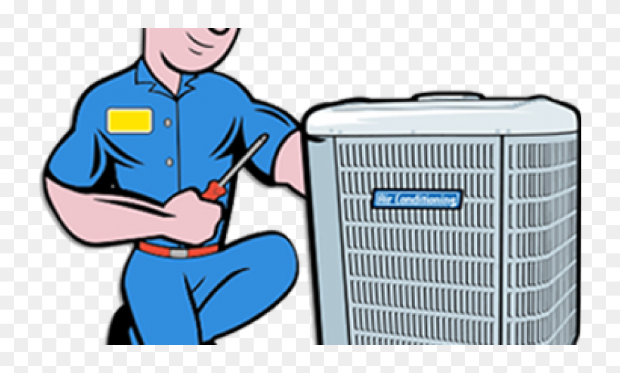 Consulting With A Company - Air Conditioning Cartoon Clipart