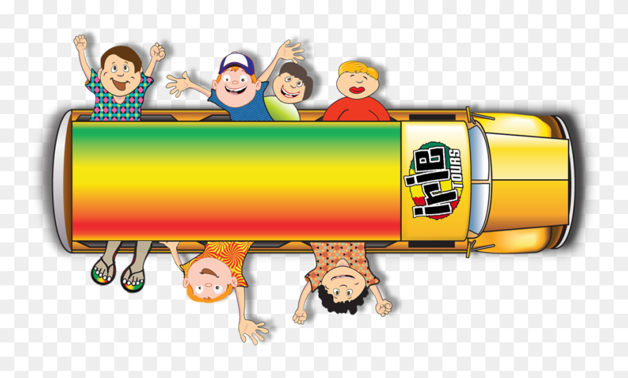 Welcome To Irie Tours The Island"s Most Relaxed Tour - Cartoon Clipart