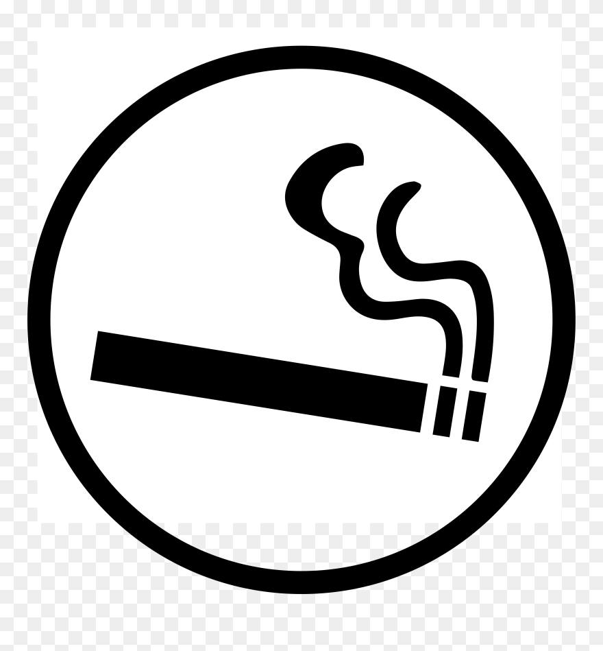 Transparent Irrefutable Clipart - Cartoon Cigarette Black - Png Download
