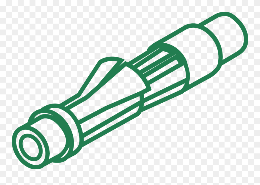 Fishing & Downhole Tools - Line Art Clipart