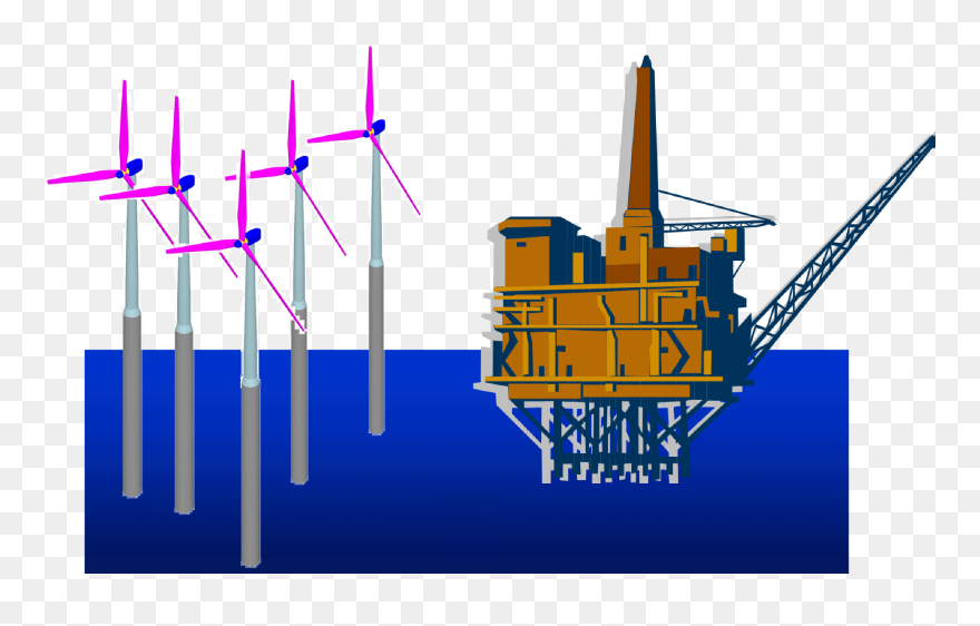 Offshore Wind Power Clipart