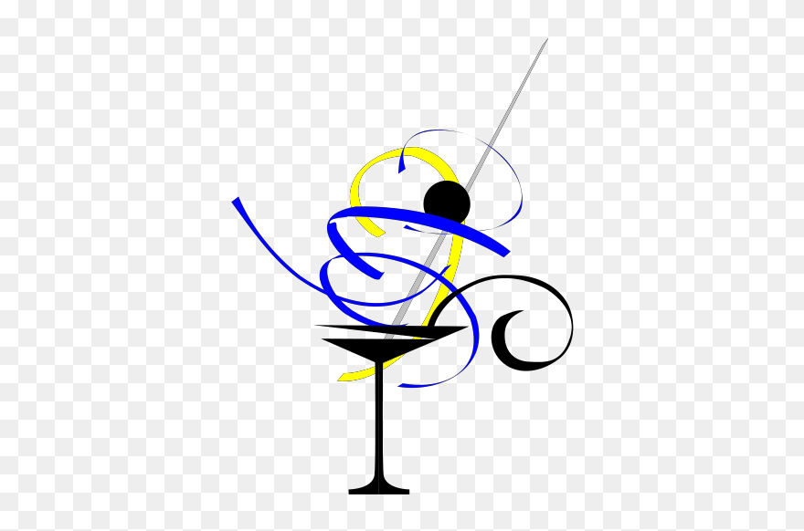 Cocktail Glass Clipart
