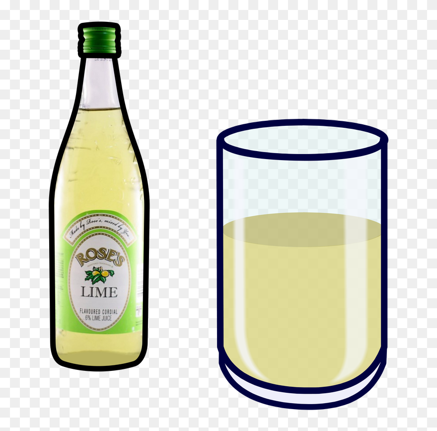 Transparent Alcoholic Drink Clipart - Cup Of Water Cartoon - Png Download