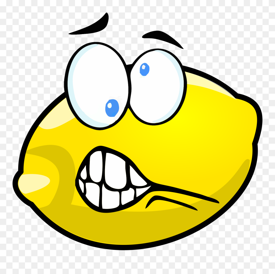 Crazy Lemon Clipart Png Transparent Png