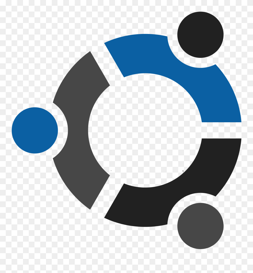 Ubuntu White Logo Transparent Clipart