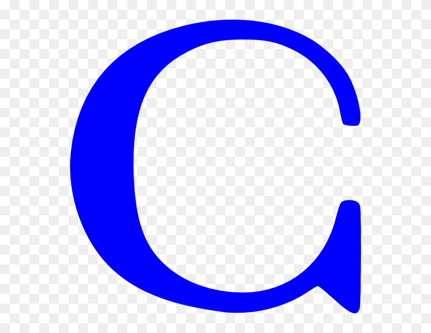 Blue C Clipart - Png Download