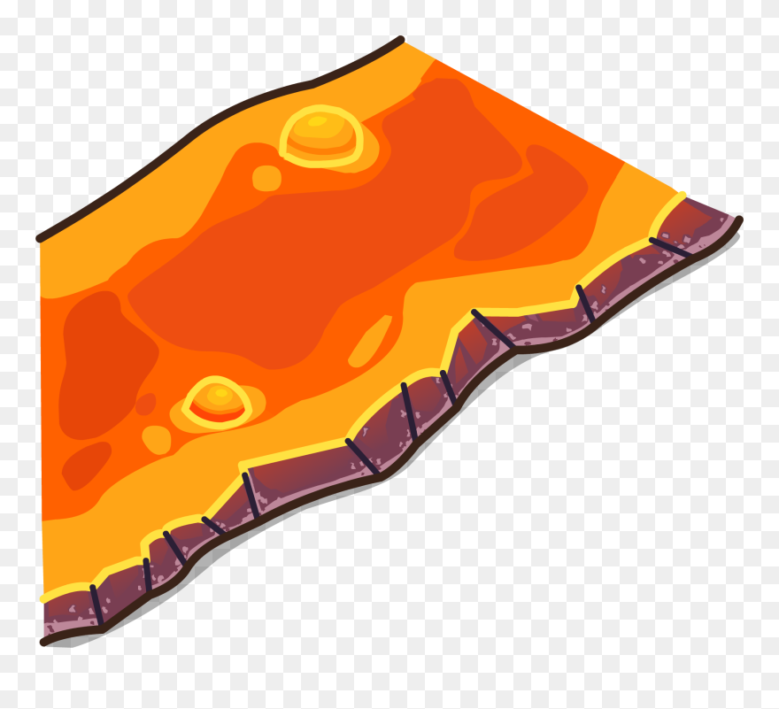 Image Lava Flow Sprite - Lava Clipart - Png Download
