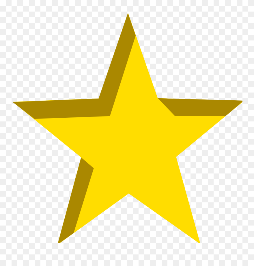 Star Sprite Clip Art - Orange Star Png Transparent Png