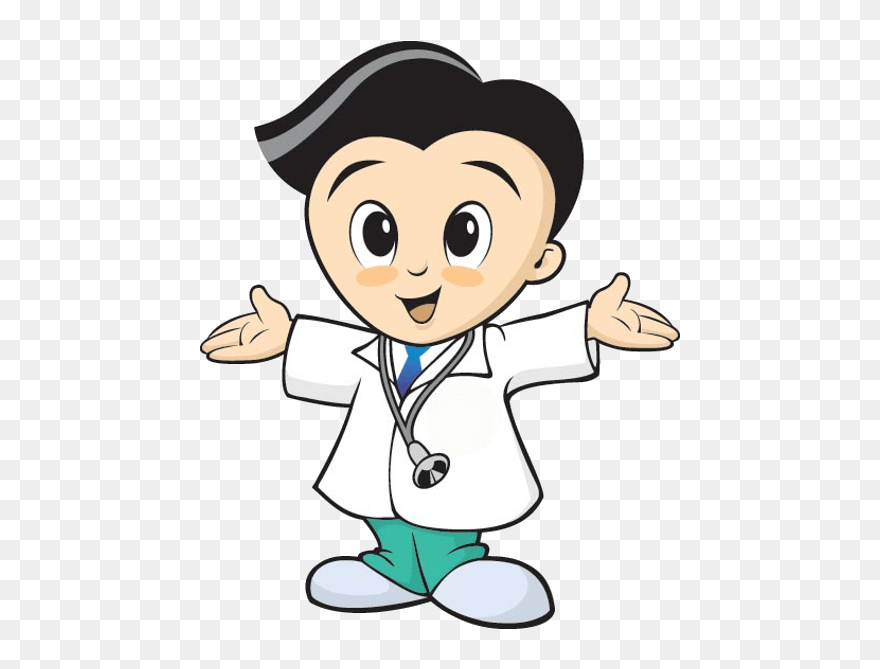 Doctor Png Clipart - Funny Doctor Cartoon Transparent Png
