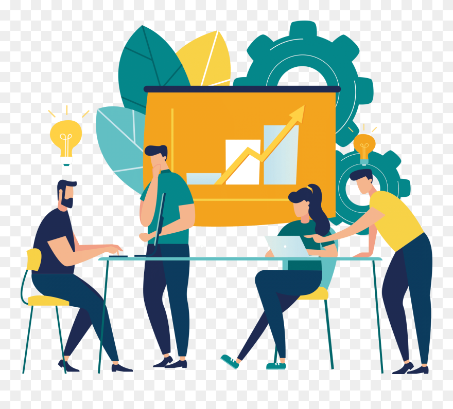 Wp Self Employed Business - Training Workshop Cartoon Clipart