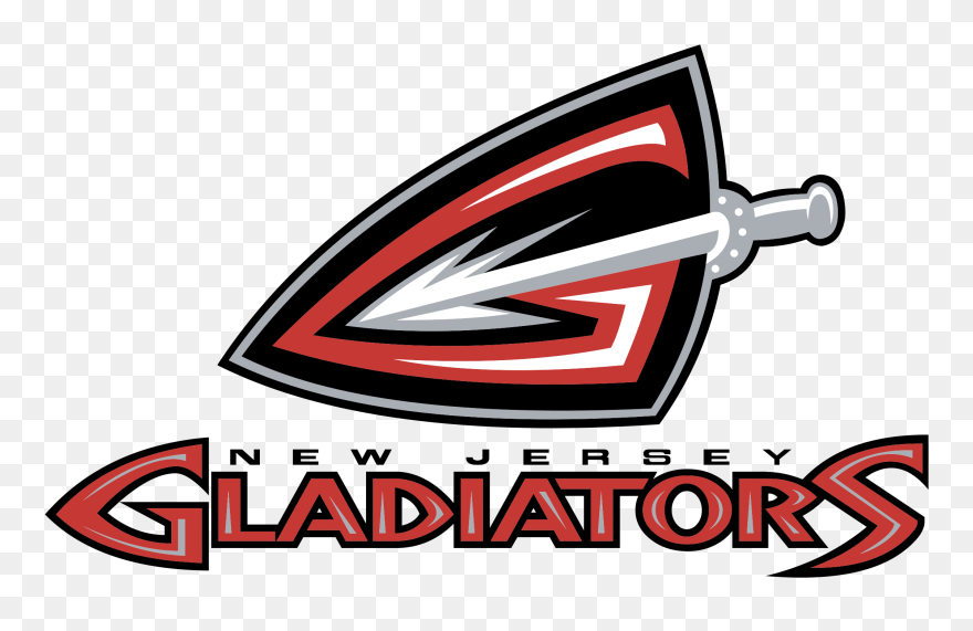 New Jersey Gladiators Logo Png Transparent New Jersey - Las Vegas Football Logo Clipart