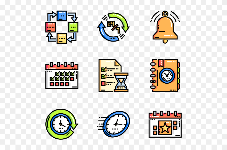 Kawaii School Icon Clipart