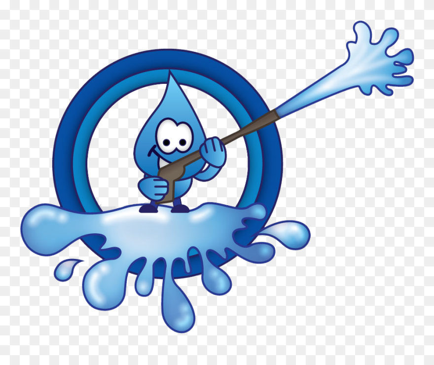 Transparent Pressure Washing Clipart Free - Clip Art Pressure Washing Logo - Png Download