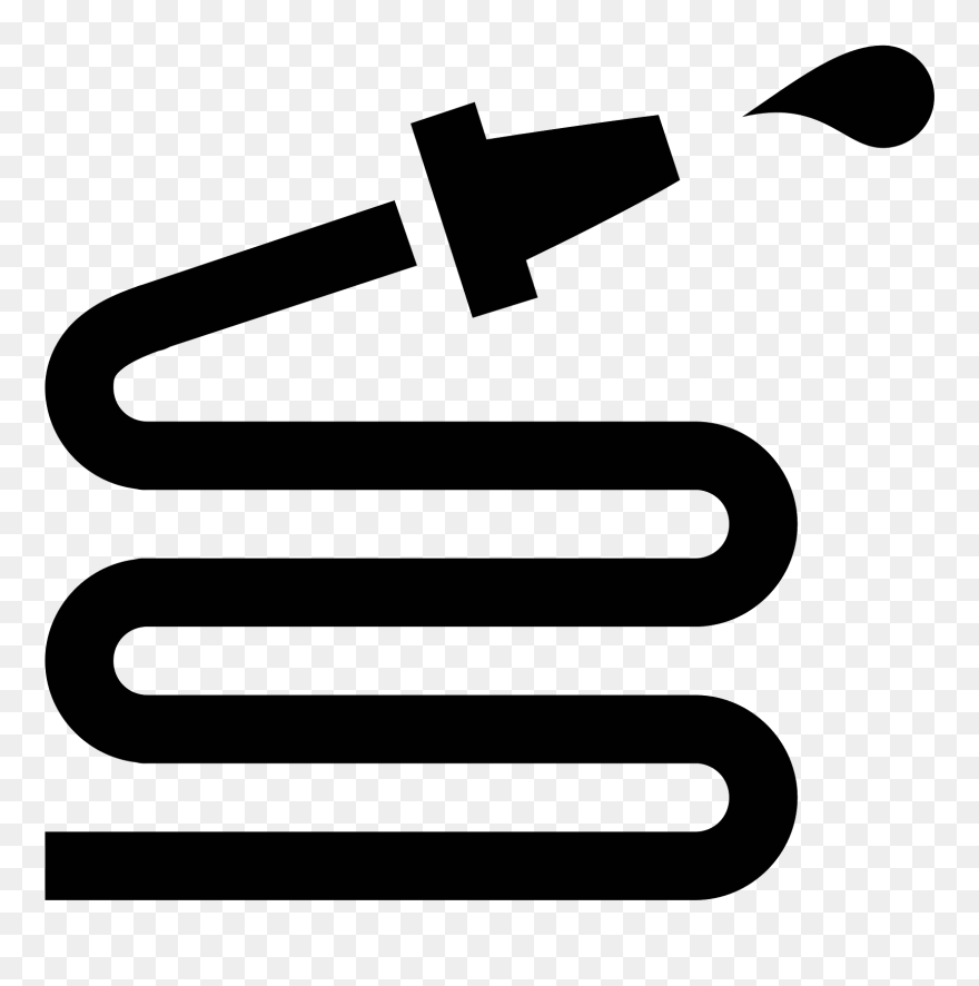 Vector Spray Nozzle Transparent & Png Clipart Free - Hose Icon Png