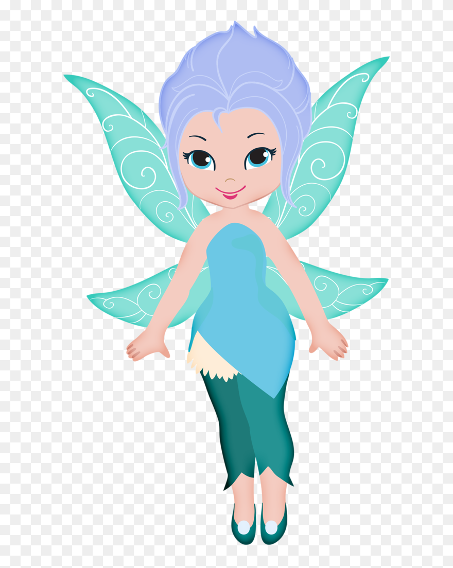 Fadinha Vetor Fundo Transparente Clipart