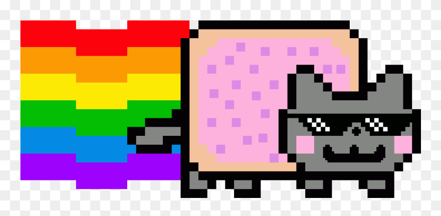 Nyan Cat Gif Png Clipart 5705961 Pinclipart - roblox nyan cat gif