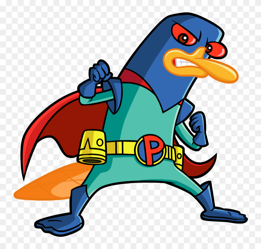 Car Crash Cartoon Pictures - Perry The Platypus Mission Marvel Clipart