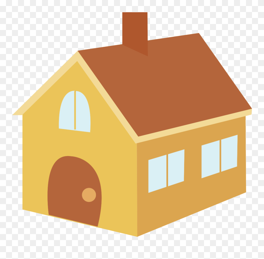 Transparent Monopoly House Png - Transparent Background Cartoon House Png Clipart