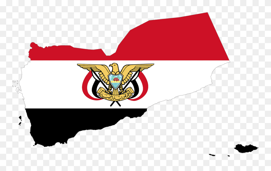 Yemen Civil War Flag Clipart
