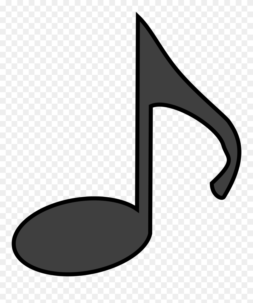 Music Note Clip Art Free - Png Download
