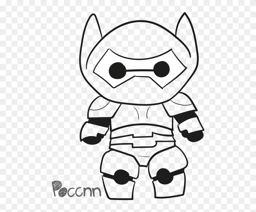 Transparent Baymax Png - Cartoon Clipart