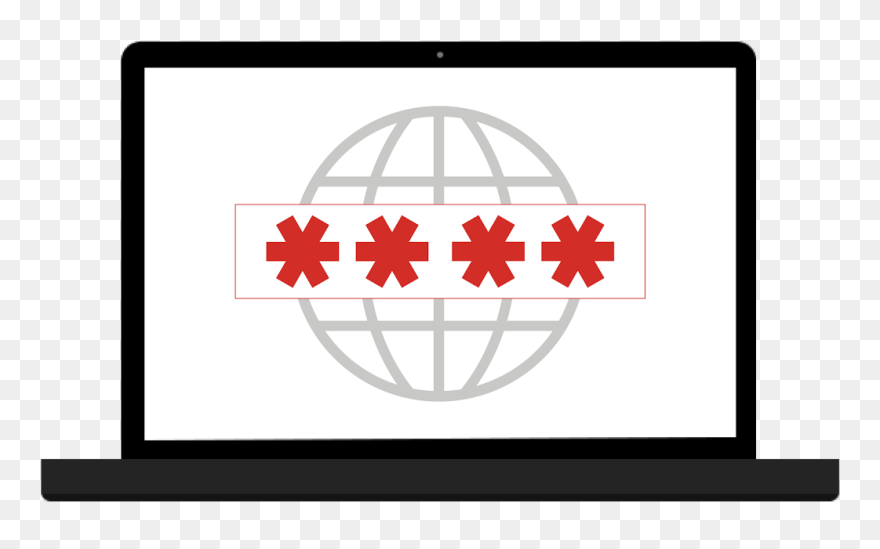 Globe With Lines Logo Clipart