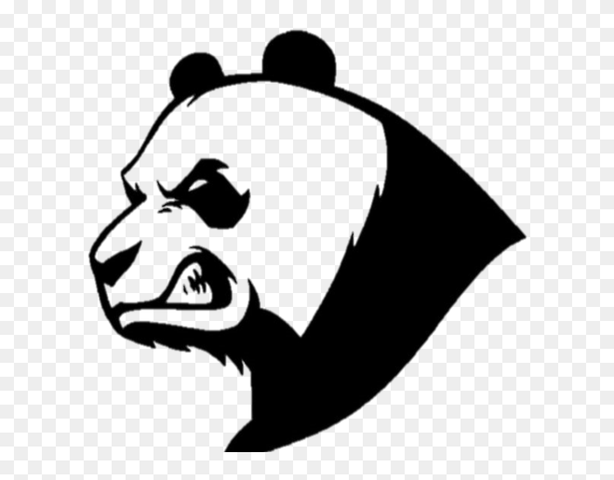 Angry Panda Clipart