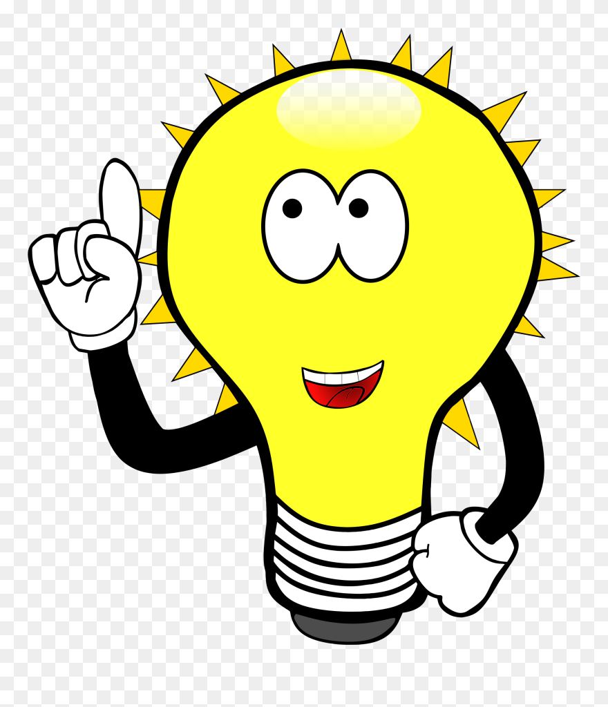 Transparent Background Light Bulb Clipart - Png Download