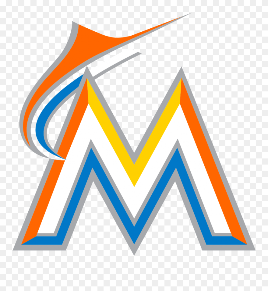 2020 Mlb Power Rankings%3a - Miami Marlins Logo Png Clipart
