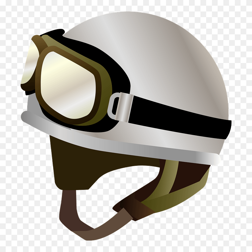 Motorcycle Helmet Clipart - Motorcycle Helmet - Png Download