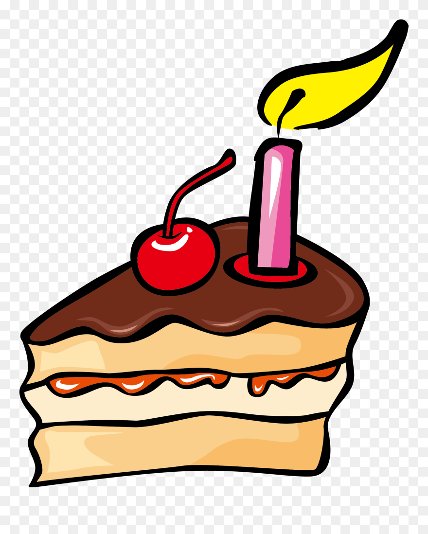 Birthday Cake Vector Png Download - Transparent Png Birthday Cake Png Vector Clipart