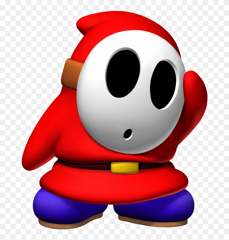 Super Mario Shy Guy Clipart