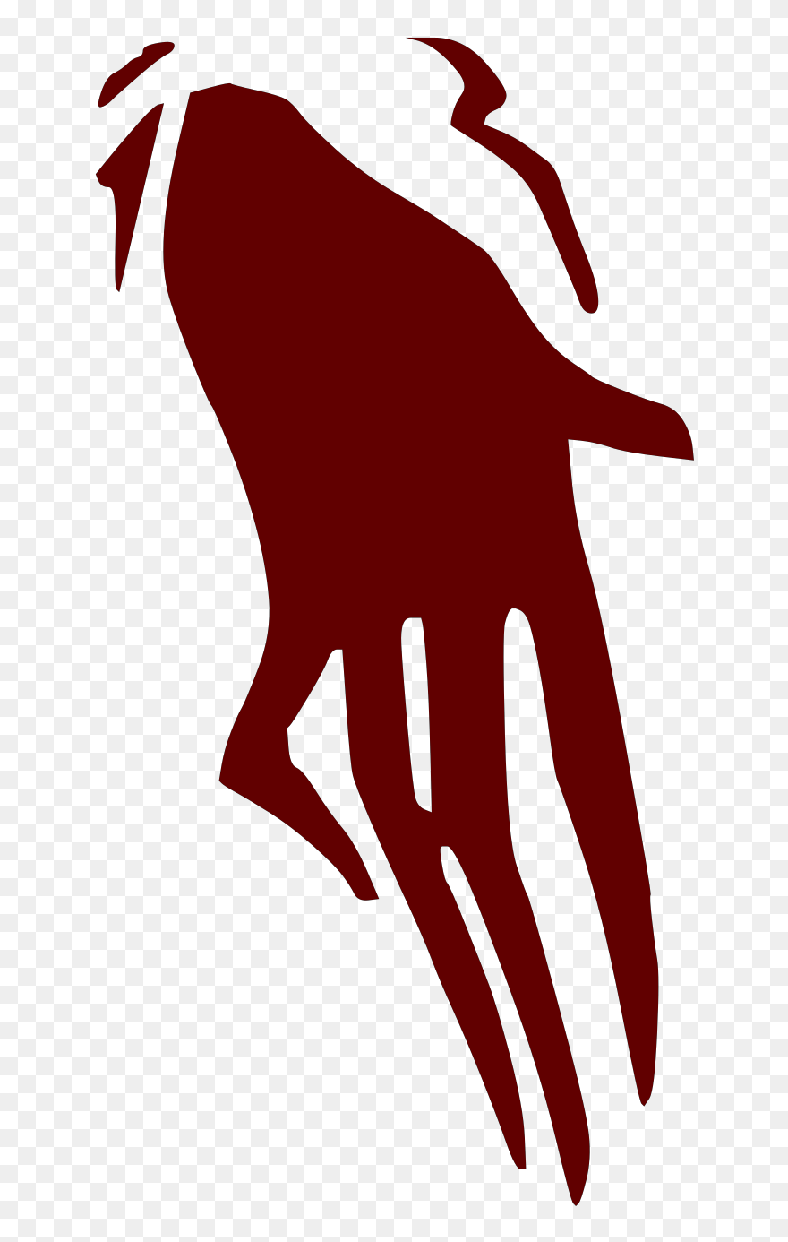Clip Art Halloween Creepy Hand Png Transparent Png
