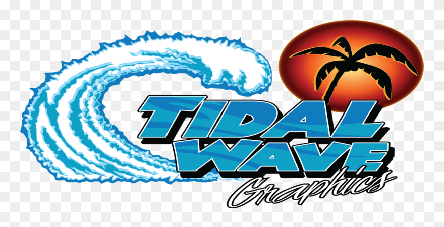 Tidal Wave Clip Art Clipart - Tidal Wave Graphics - Png Download