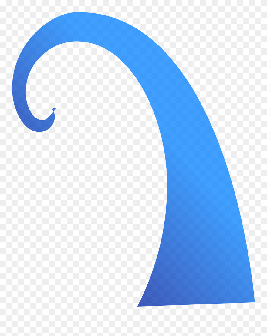 Wave Clip Tidal - Tsunami - Png Download