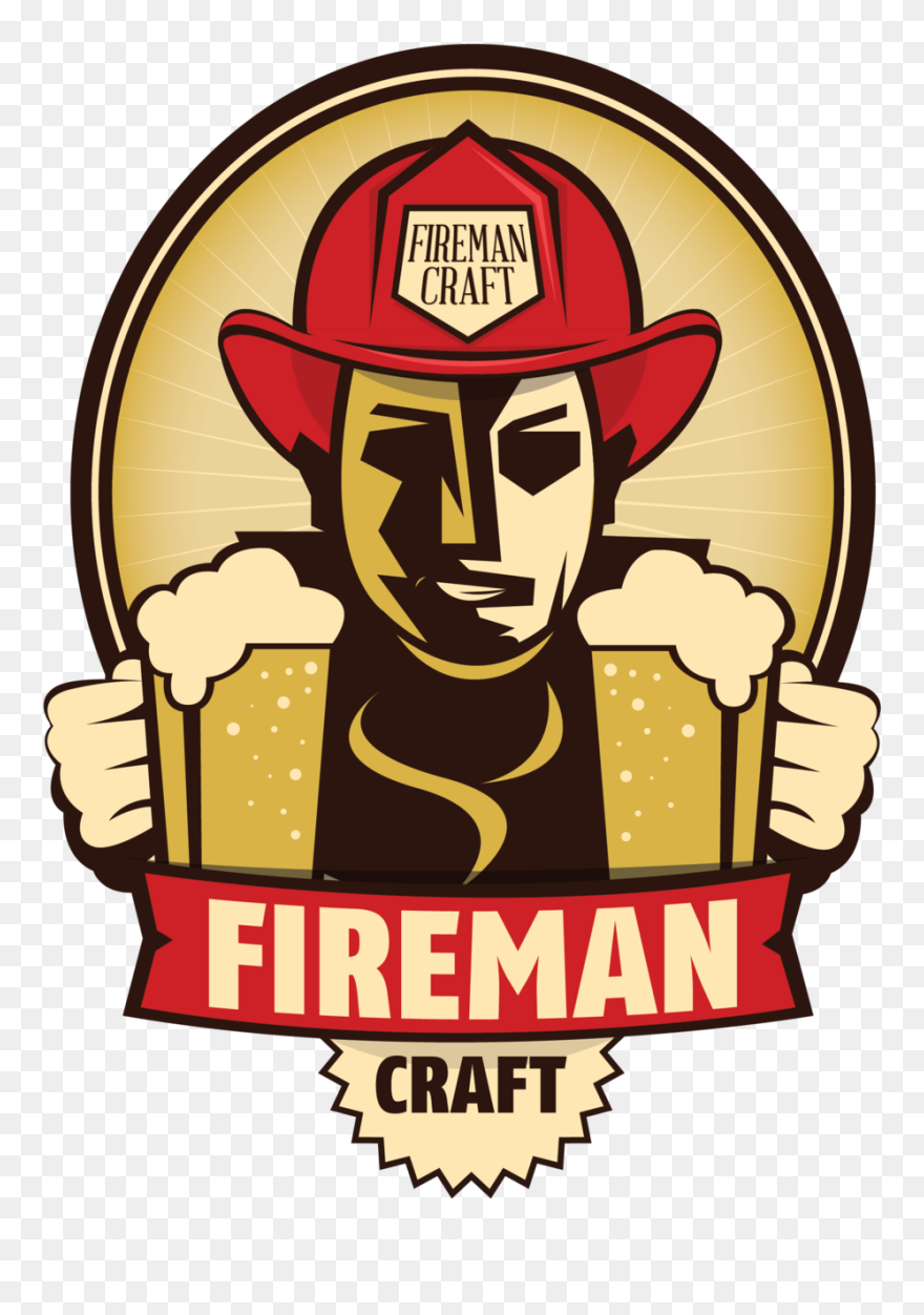 Fireman Craft-01 - Cartoon Clipart