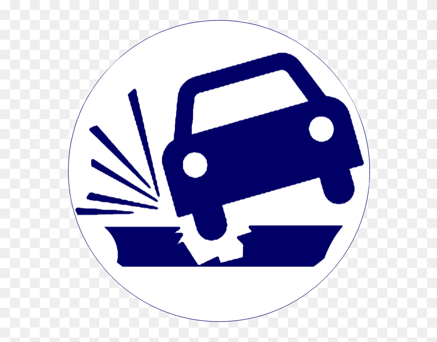 Sidewalk Clipart Street Sidewalk - Pothole Sign - Png Download