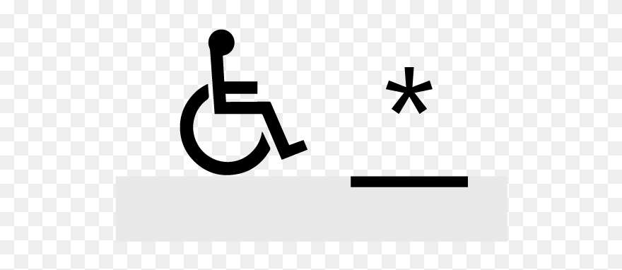 Other Icon - Handicap Symbol Clipart