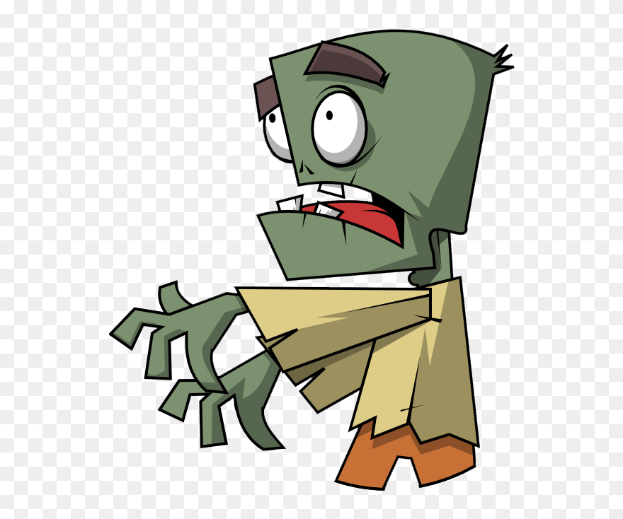 Clip Art Zombie Portable Network Graphics Image Free - Zombie Halloween Clipart - Png Download