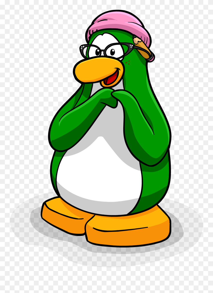 Aunt Arctic Pose - Club Penguin Penguin Poses Clipart